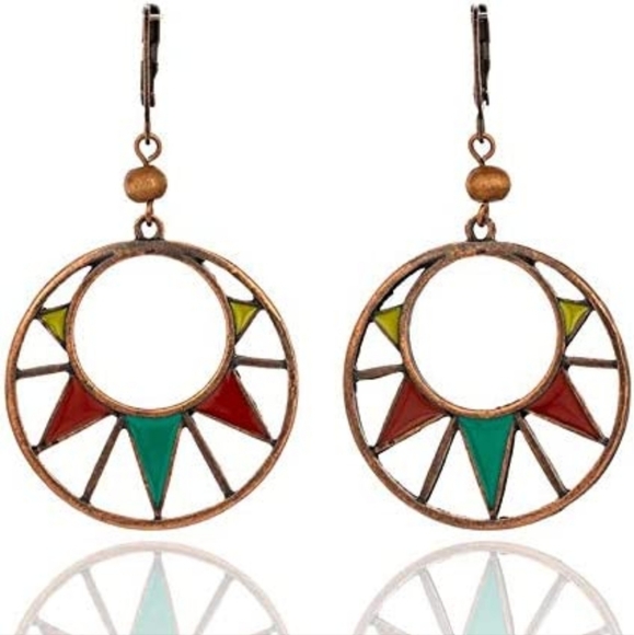 Fricgore Jewelry - Vintage Boho Ethnic Earrings